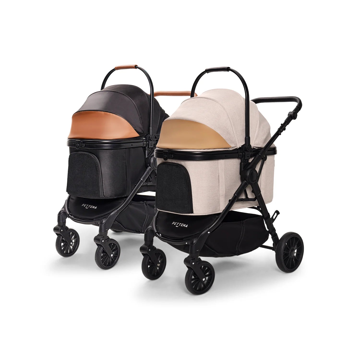 Lightweight Foldable Pet Stroller for Medium-Sized Dogs -TERRA
